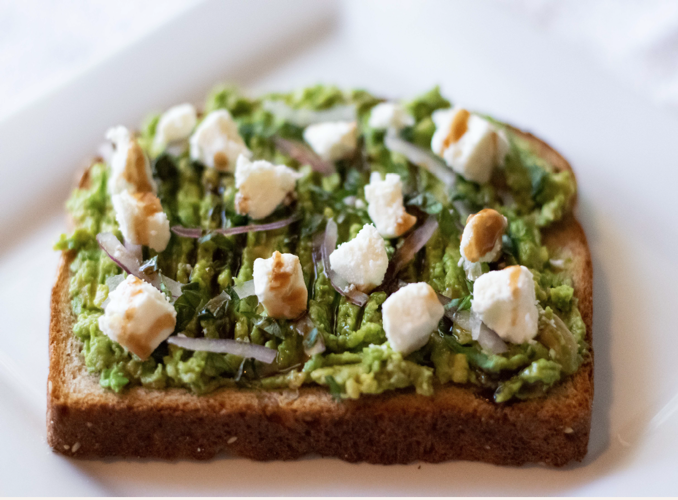 Mediterranean Avocado Toast